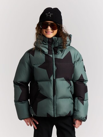 PROTEST Athletic Jacket 'PRTAngie JR' in Green
