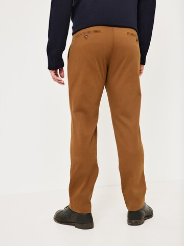 REDPOINT Slim fit Chino Pants in Brown