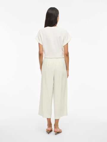 Wide Leg Pantalon à pince 'VIMarlee' VILA en blanc