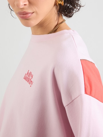 Lollys Laundry Mikina 'Sydney Sunset' - Ružová