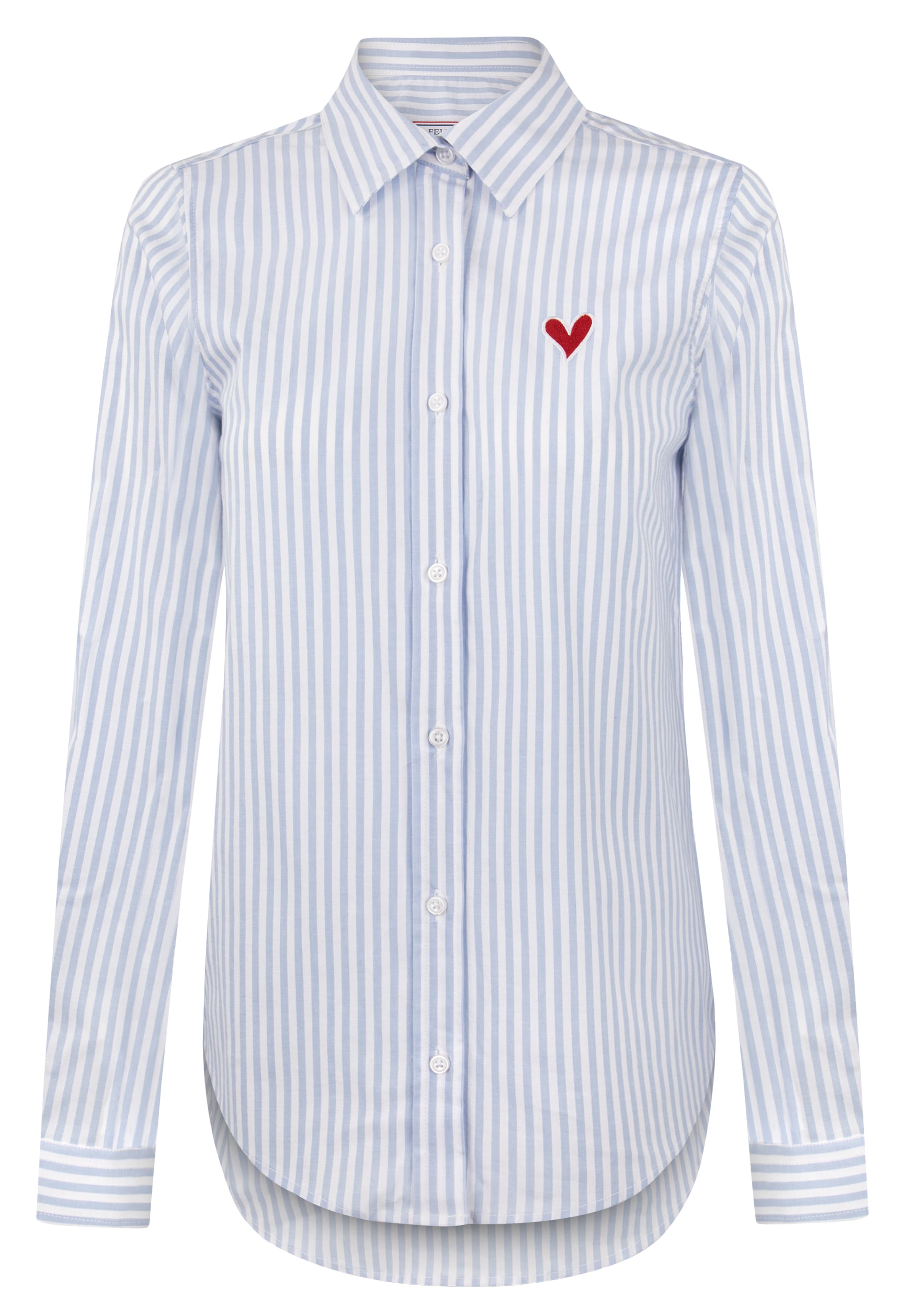 Chemisier Felix Hardy en bleu : devant