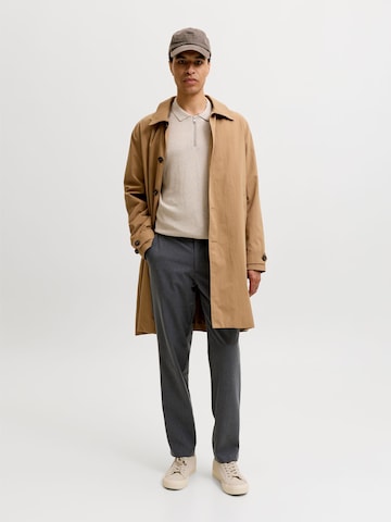 JACK & JONES - regular Pantalón chino 'JPSTollie Connor' en gris