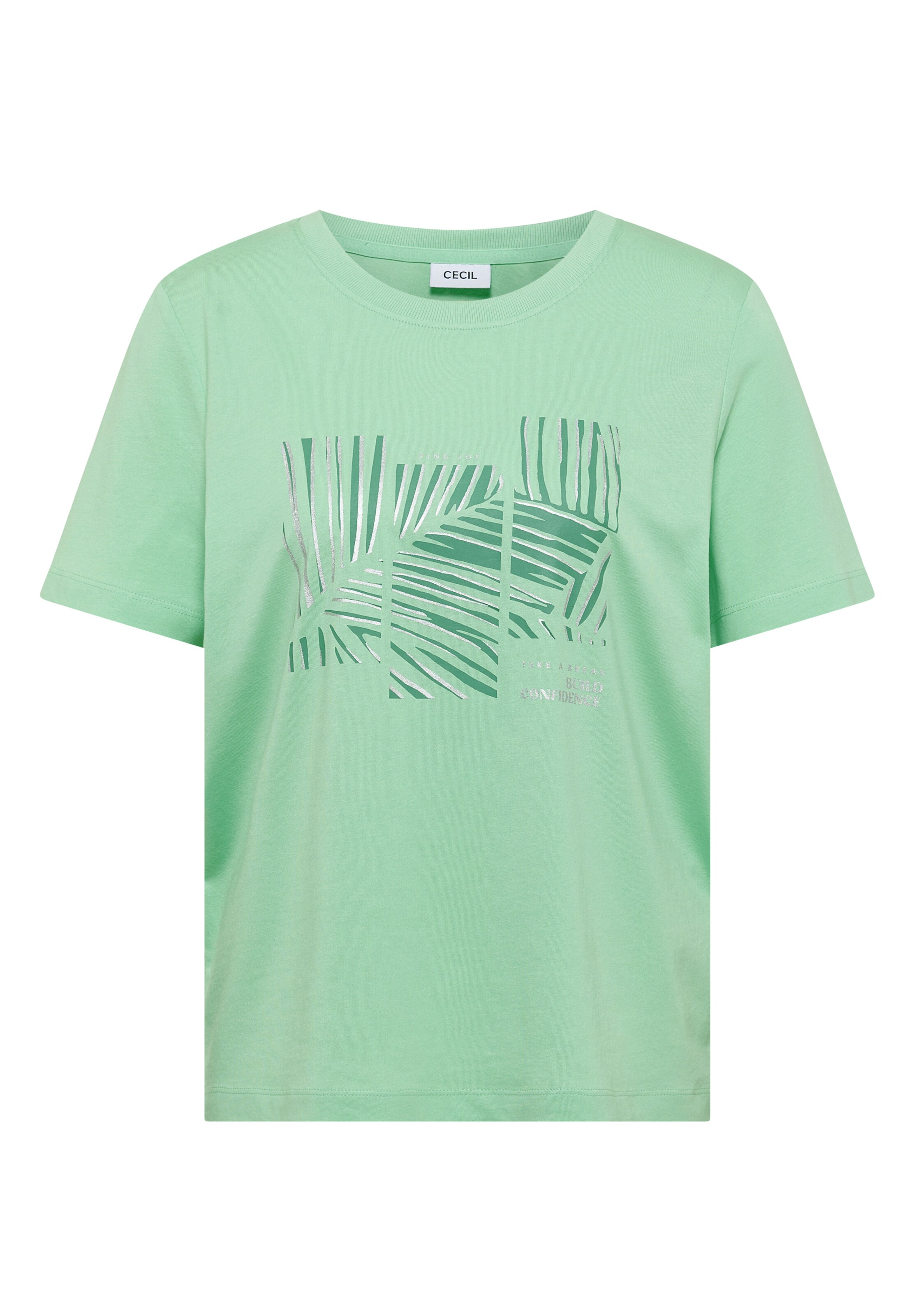 Maglietta di CECIL in verde: frontale