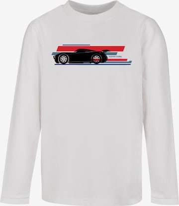ABSOLUTE CULT Shirt 'Cars - Jackson Storm' in Weiß: predná strana