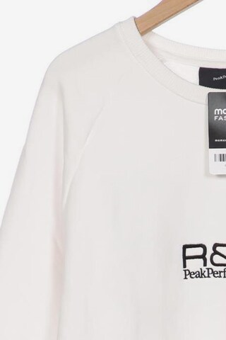 PEAK PERFORMANCE Sweatshirt & Zip-Up Hoodie in L in White