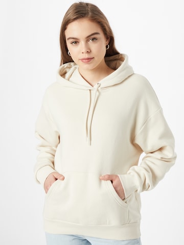 Monki - Sudadera en blanco: frente