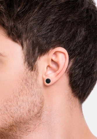 PAULO FANELLO Earring 'Geo' in Grey: front
