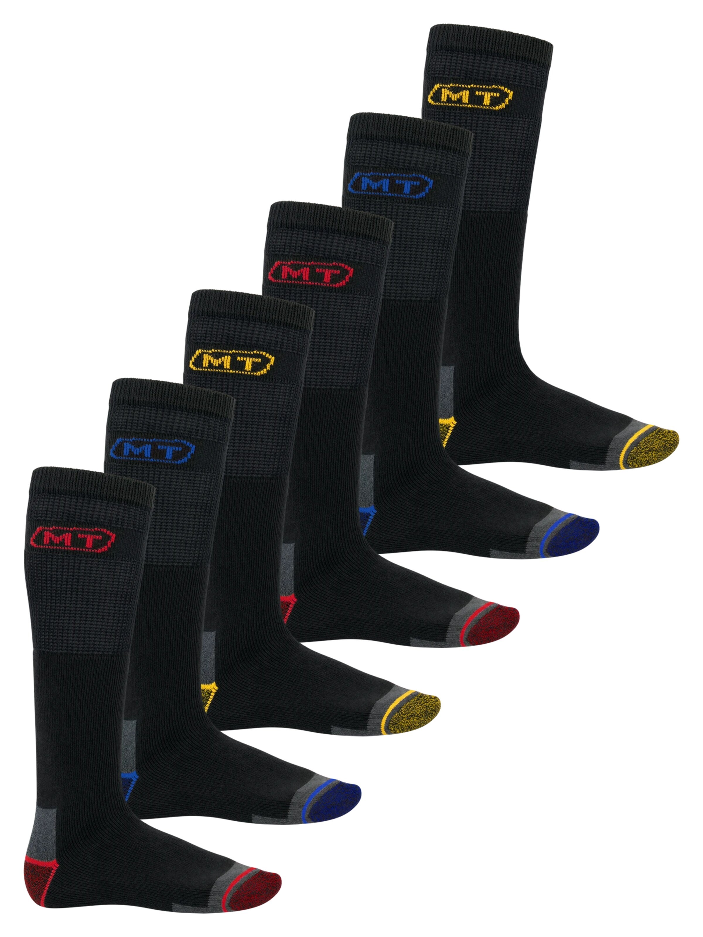 MT Knee High Socks 'Workwear' in Black: front