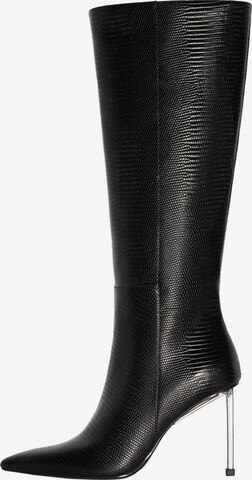 Bershka Stiefel in Schwarz