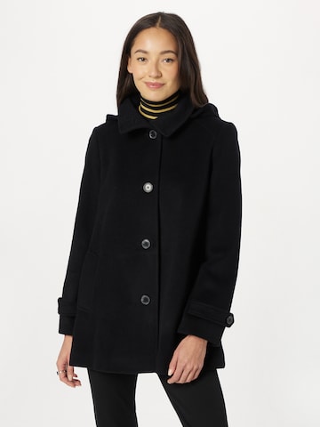 Lauren Ralph Lauren Přechodný kabát – černá: přední strana