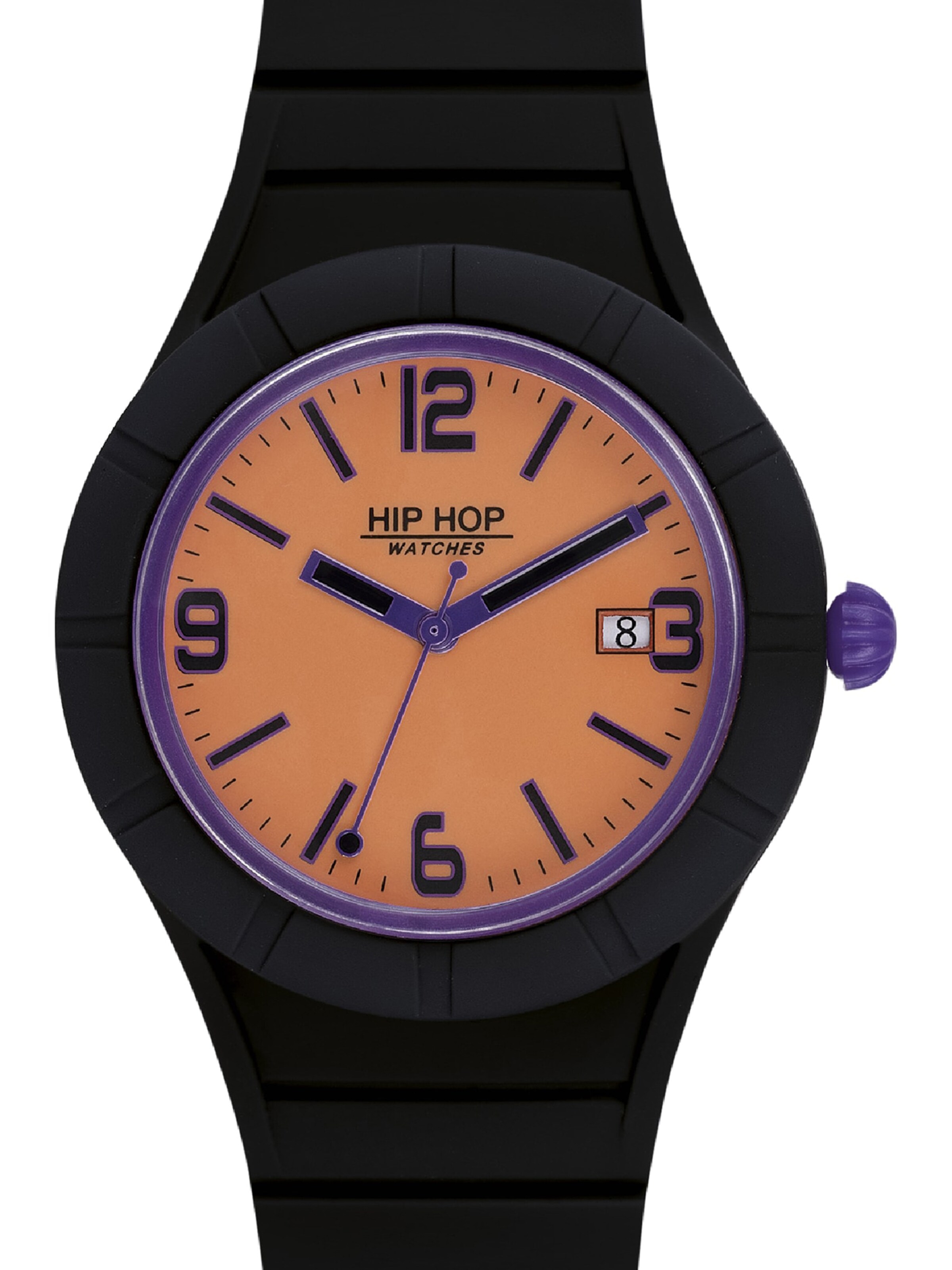 Orologio analogico 'X Man' di Hip Hop in nero