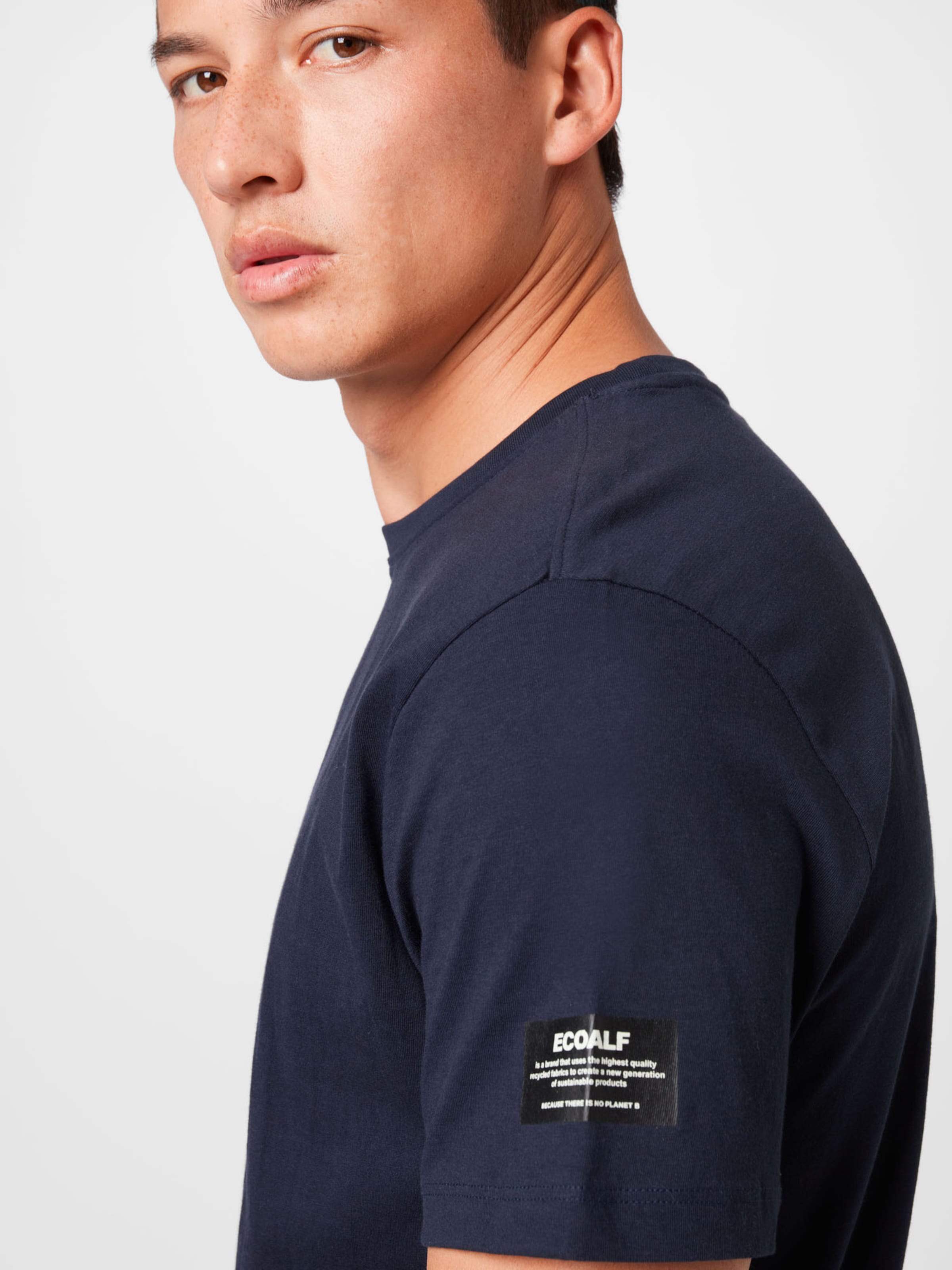 Männer Shirts ECOALF T-shirt 'VENTALF' in Marine - HU12419