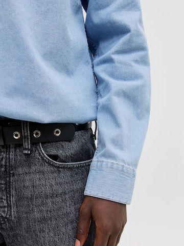 JACK & JONES Regular fit Skjorta 'JJESHERIDAN' i blå