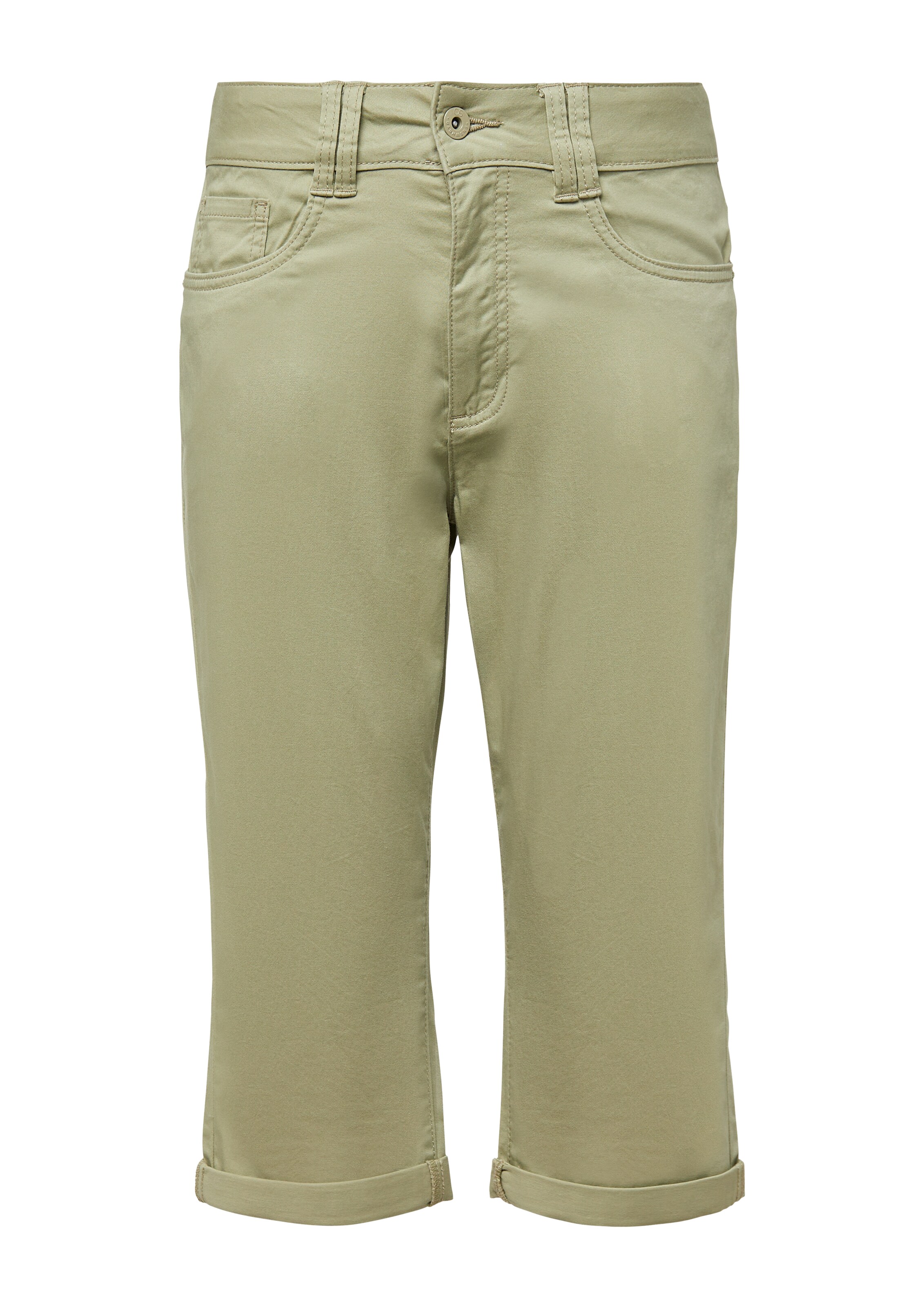 Pantalon 'Catie' QS en vert : devant