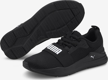 PUMA Athletic Shoes 'Wired Run' in Black