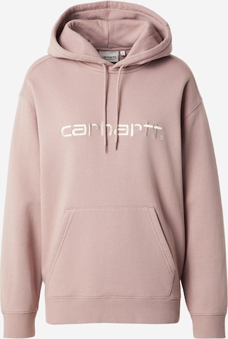 Carhartt WIP Collegepaita värissä lila: etupuoli