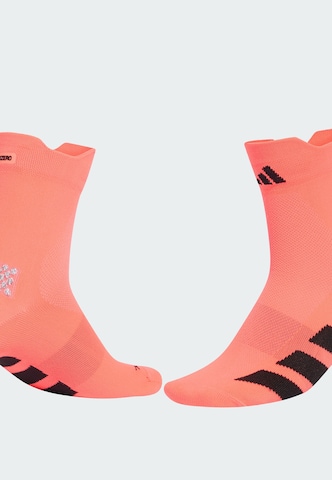 ADIDAS PERFORMANCE Αθλητικές κάλτσες 'Adizero' σε πορτοκαλί