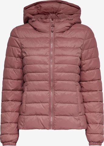 ONLY Between-season jacket 'Tahoe' in Pink: front