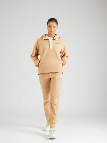 COLUMBIA Regularen Outdoor hlače 'Leslie Falls II' | rjava barva