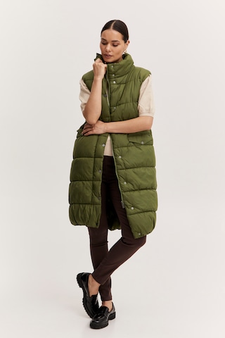 b.young Vest 'Bybomina Waiscode' in Green