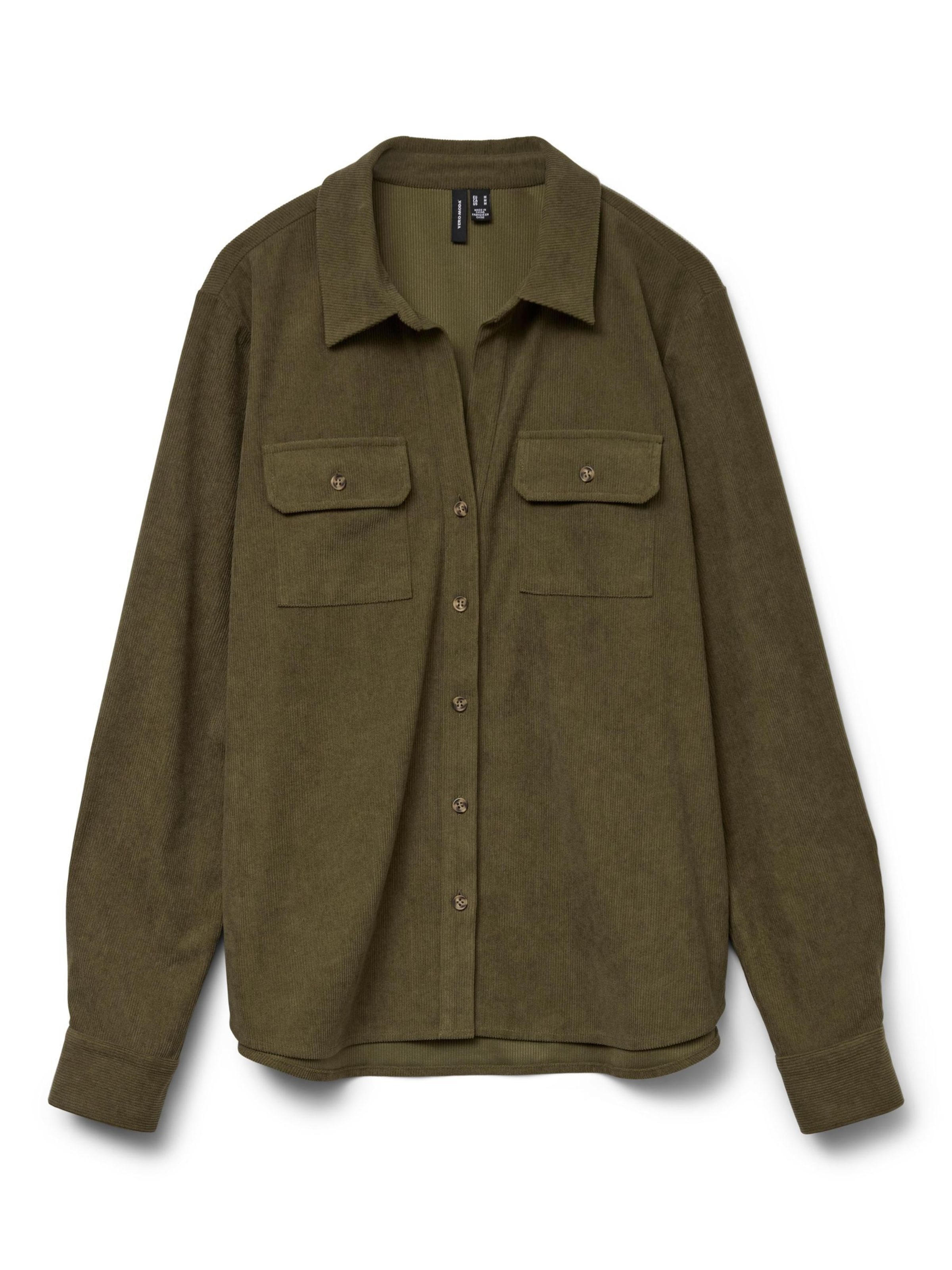 VERO MODA Bluse 'VMElly' i grøn: forside