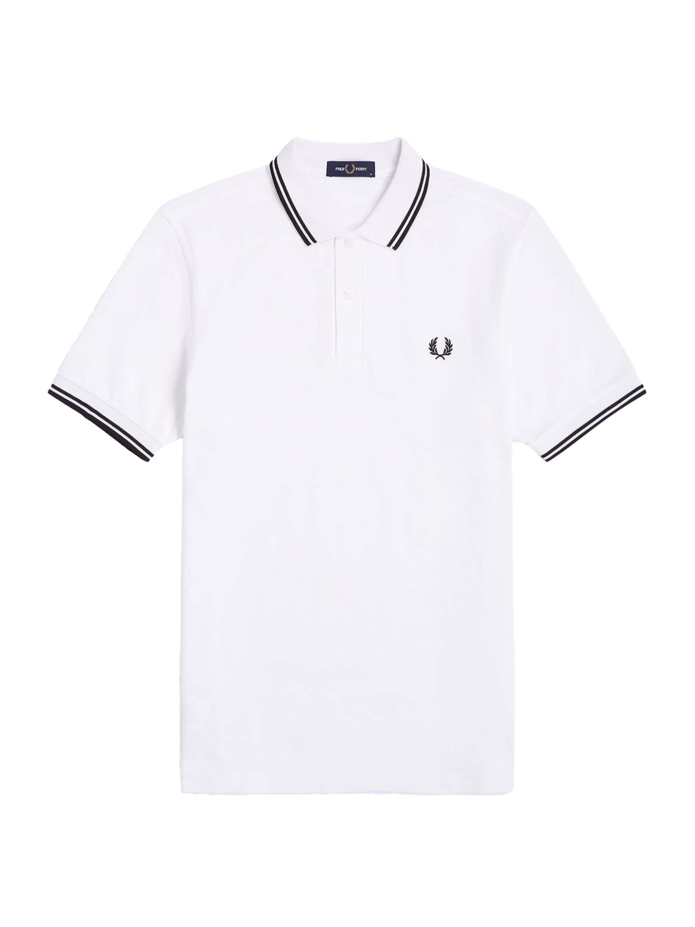 Fred Perry Shirt in White: front