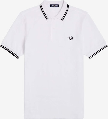 Fred Perry Shirt in White: front