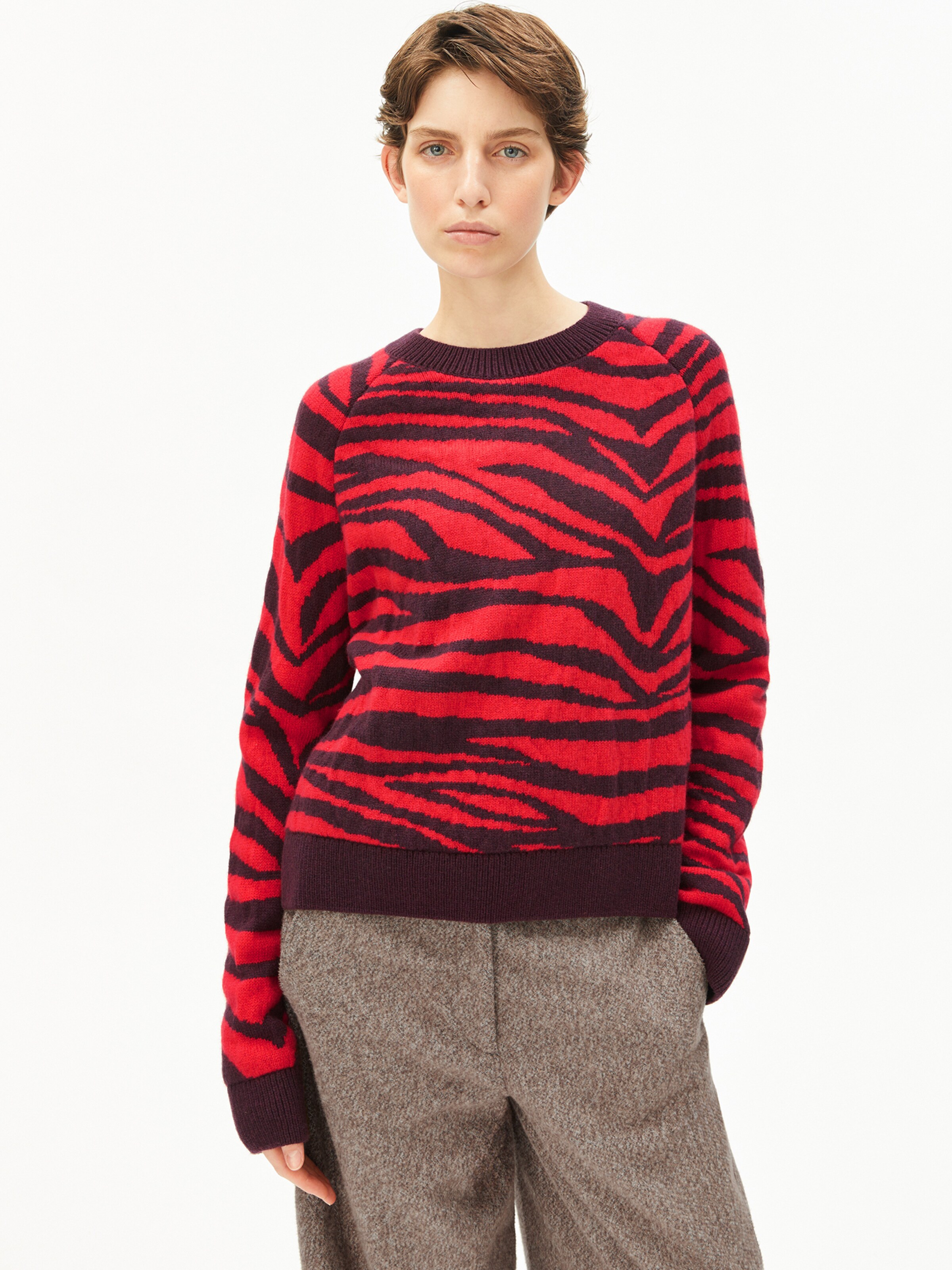 Pull-over ARMEDANGELS en mélange de couleurs : devant