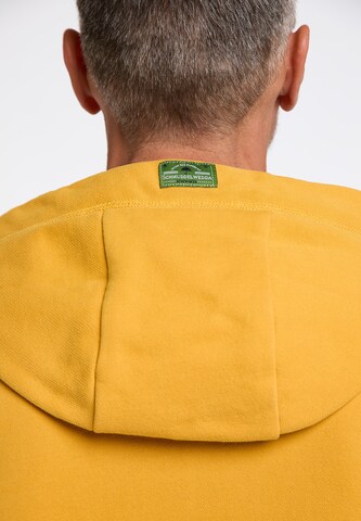 Schmuddelwedda Zip-Up Hoodie in Yellow
