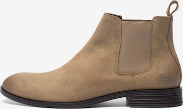 Bianco Chelsea boots 'BYRON' in Bruin: voorkant