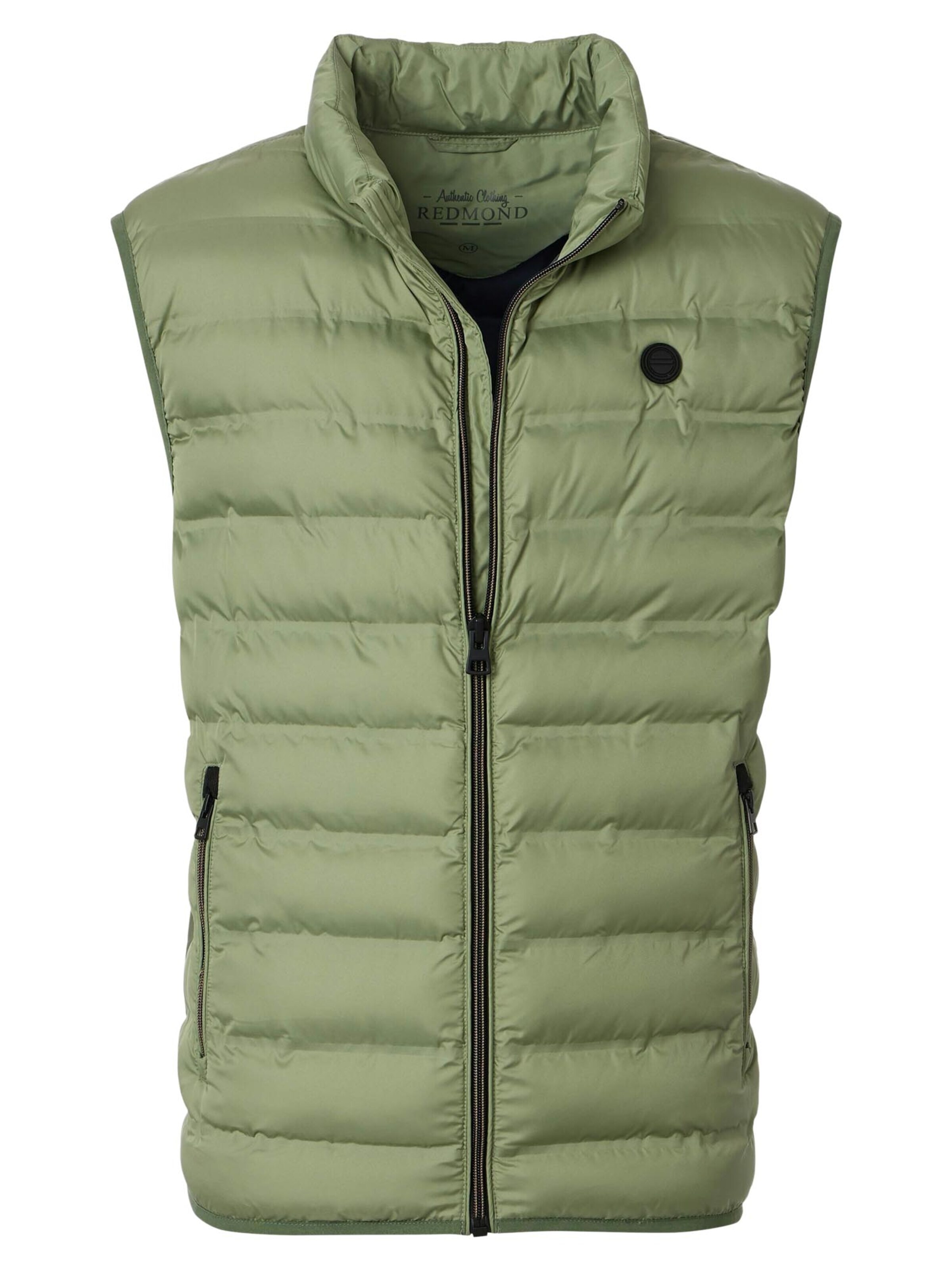 redmond Vest 'Basic' in Green: front