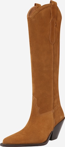 Toral Cowboy Boots in Beige: front