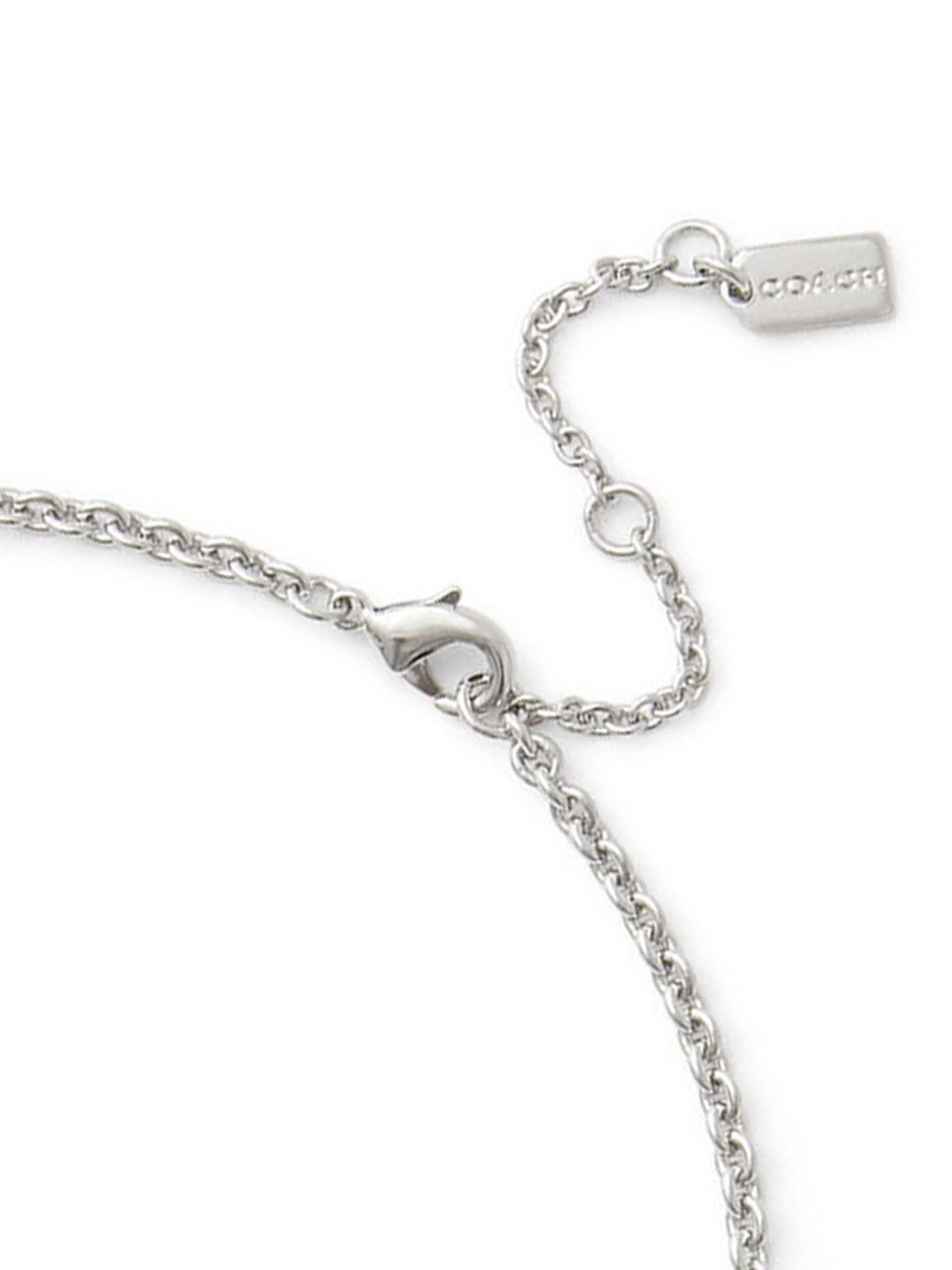 Chaîne COACH en argent
