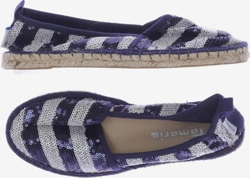 TAMARIS Flats & Loafers in 37 in Blue: front