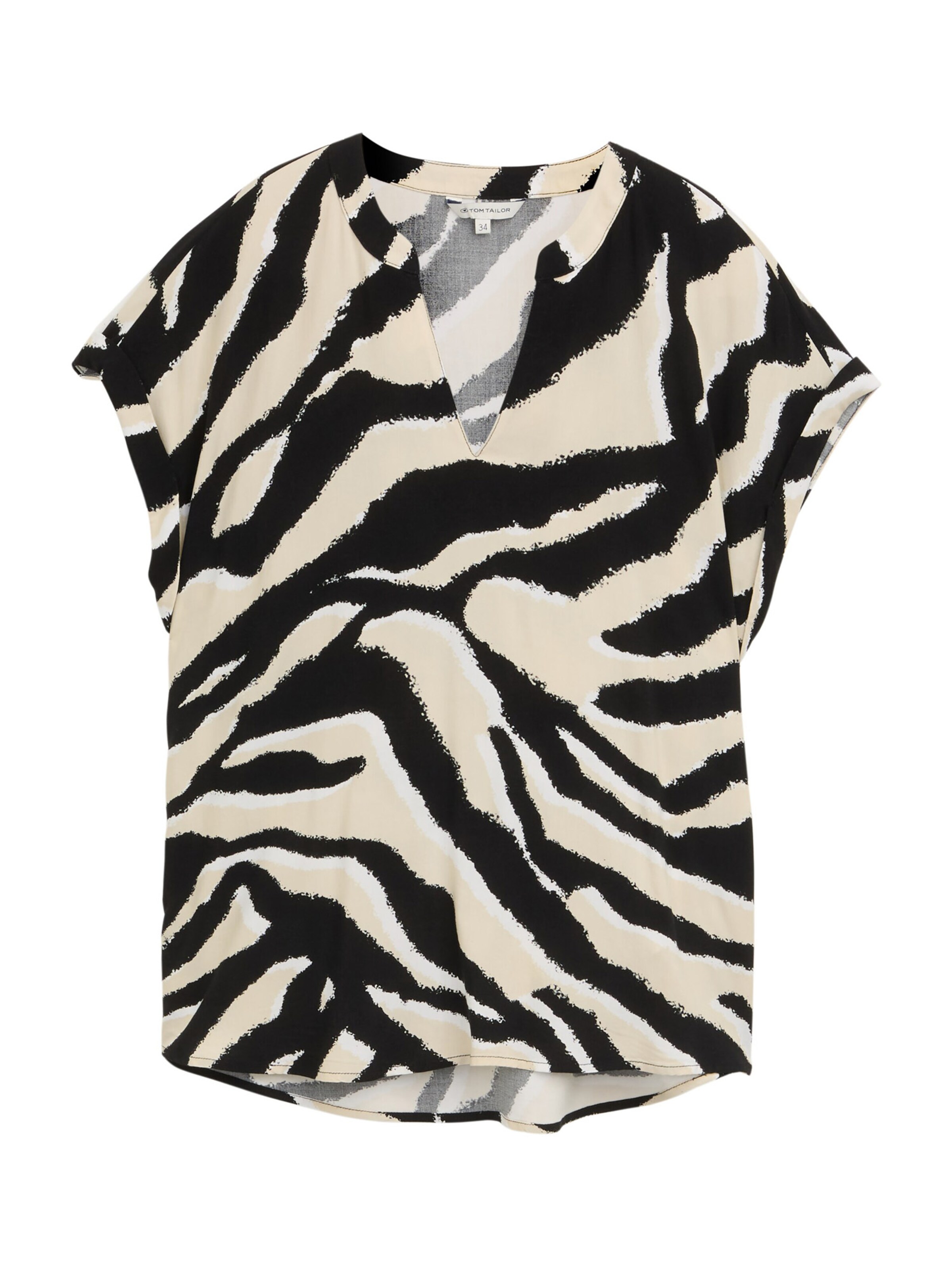 TOM TAILOR Blúzka - Béžová: predná strana