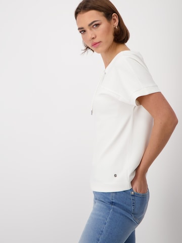 T-shirt monari en blanc
