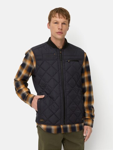 CAMEL ACTIVE Vest in Blue: front
