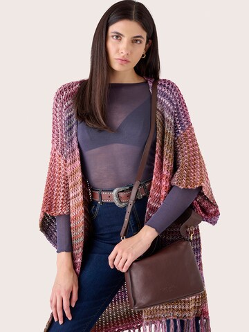 Camomilla Italia Schoudertas in Bruin: voorkant