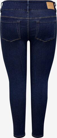 ONLY Carmakoma Skinny Jeans 'Anna' i blå