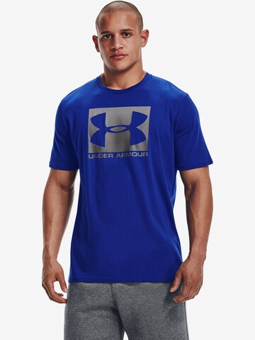 T-Shirt fonctionnel UNDER ARMOUR en bleu : devant