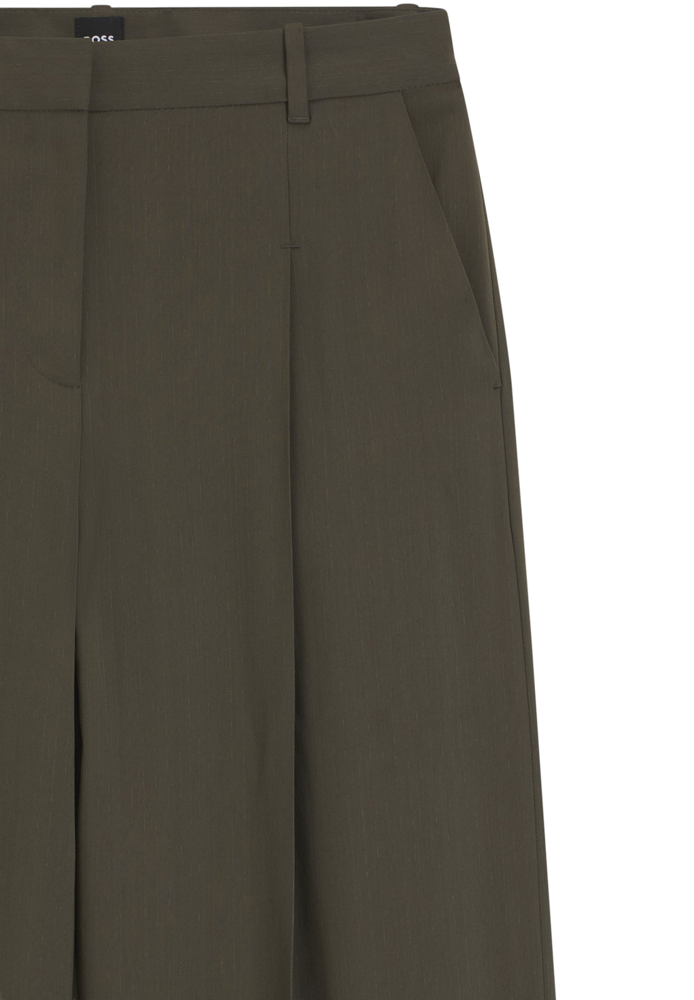BOSS Regular Hose 'Tiana' in Braun