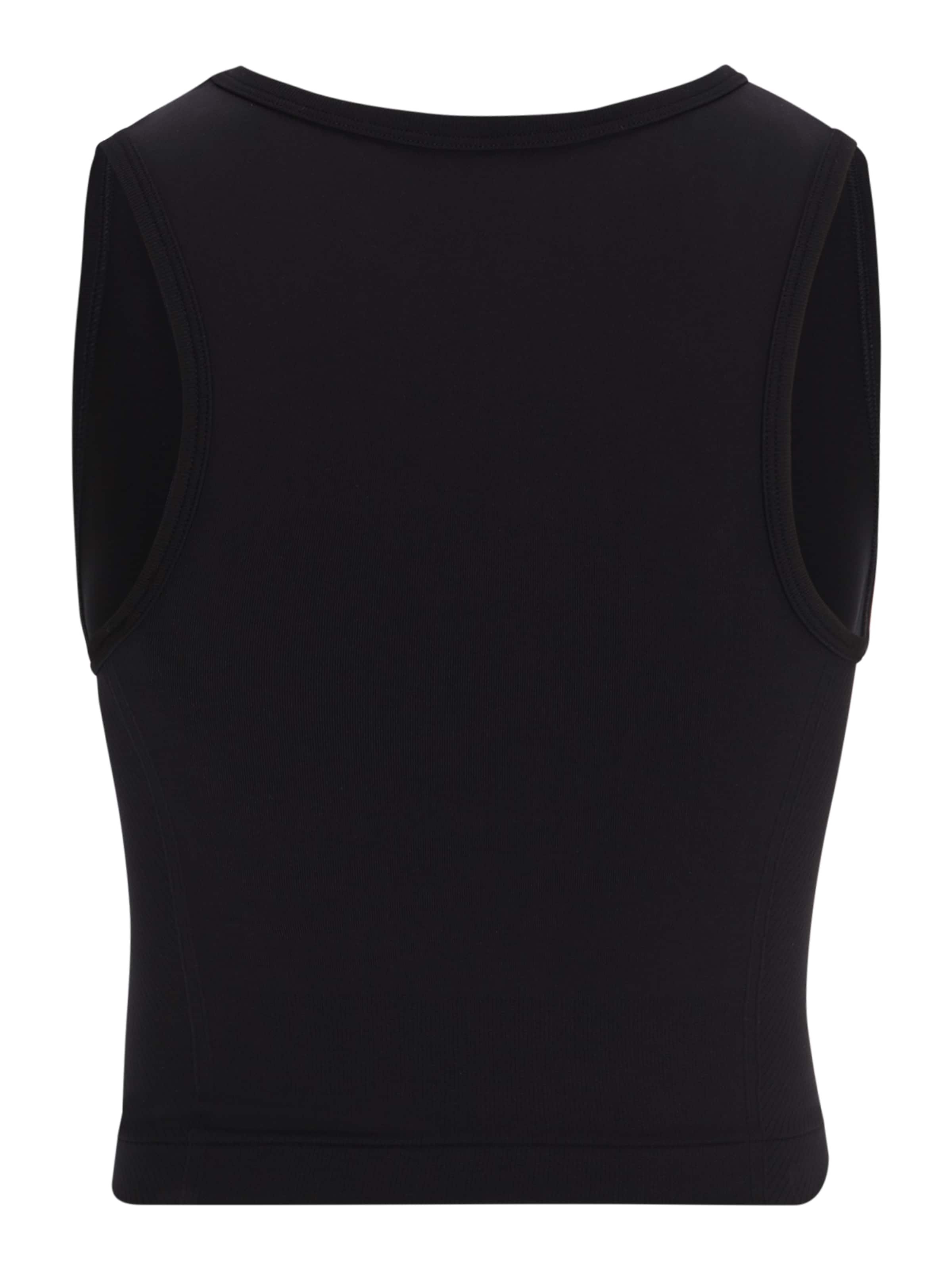 juoda UNDER ARMOUR Sportiniai marškinėliai be rankovių