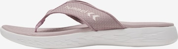 Hummel Beach & Pool Shoes in Pink: front