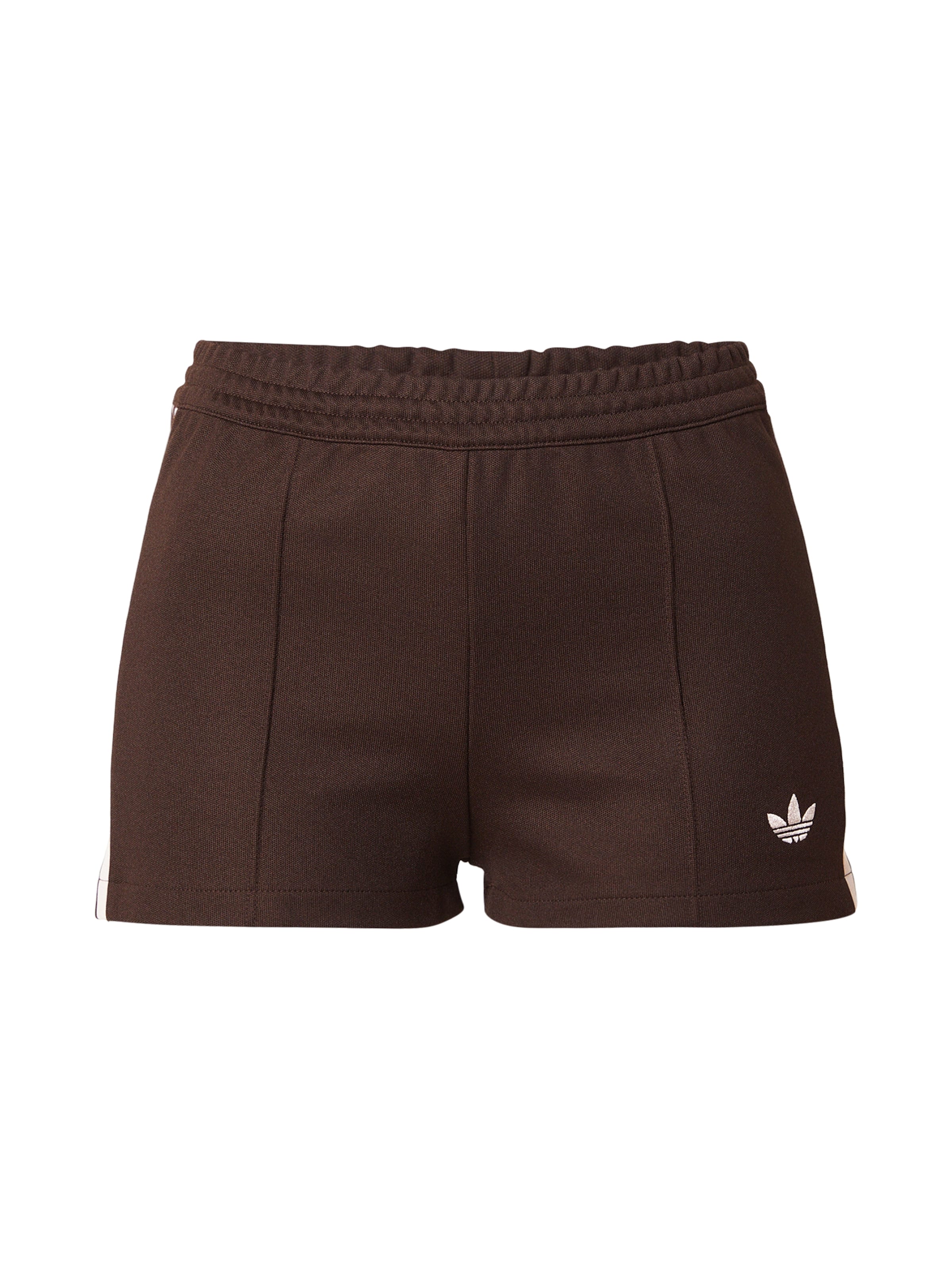 ADIDAS ORIGINALS Trousers 'CLASSIC' in Chocolate / White, Item view