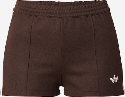 ADIDAS ORIGINALS Housut 'CLASSIC' värissä suklaa / valkoinen, Tuotenäkymä