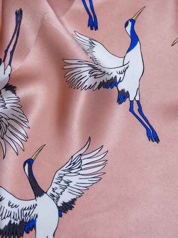 Sciarpa 'Seidentuch Kranich' di MayTree in rosa