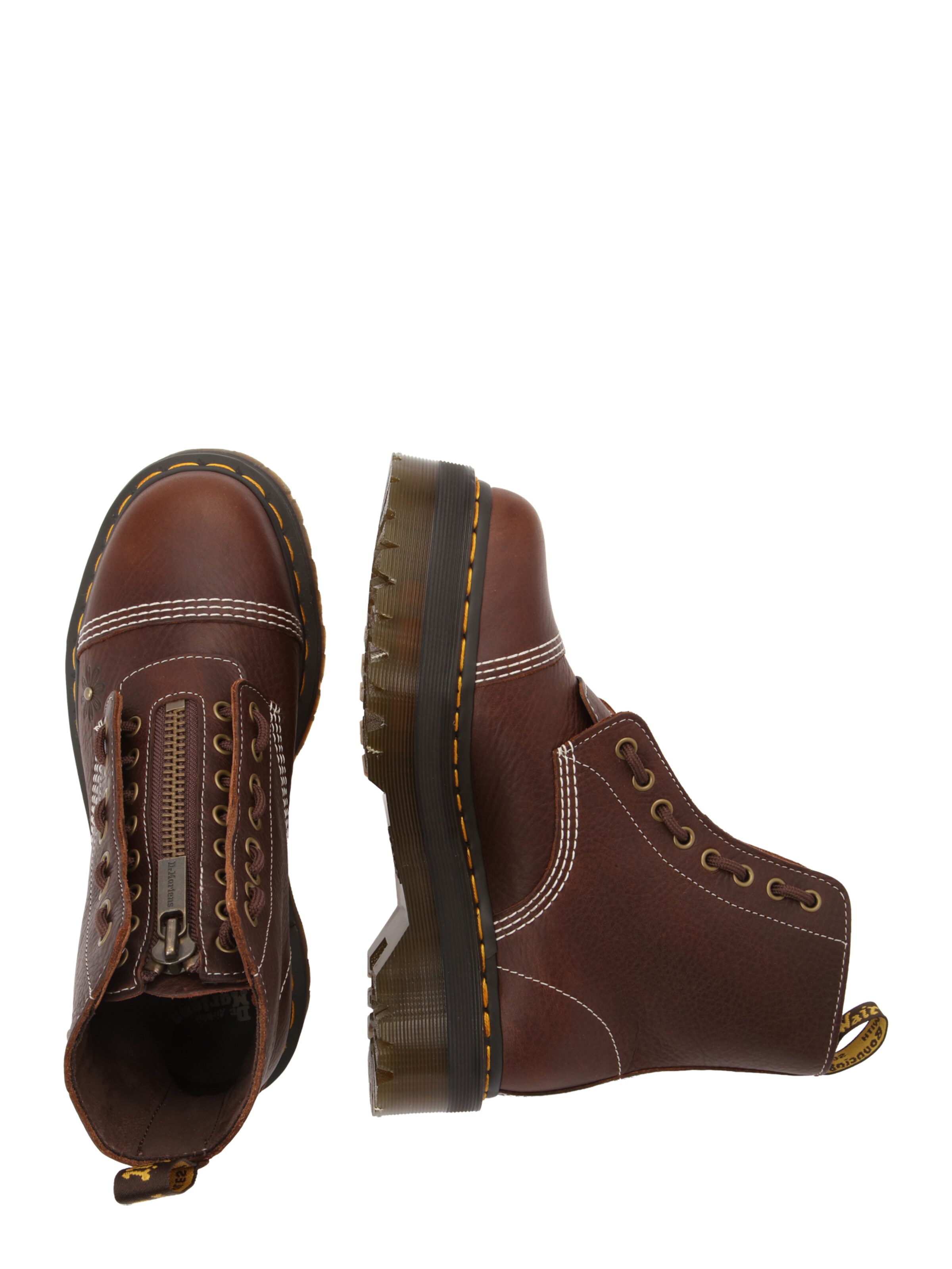 Dr. Martens Μποτάκι 'Sinclair Flower' σε καφέ