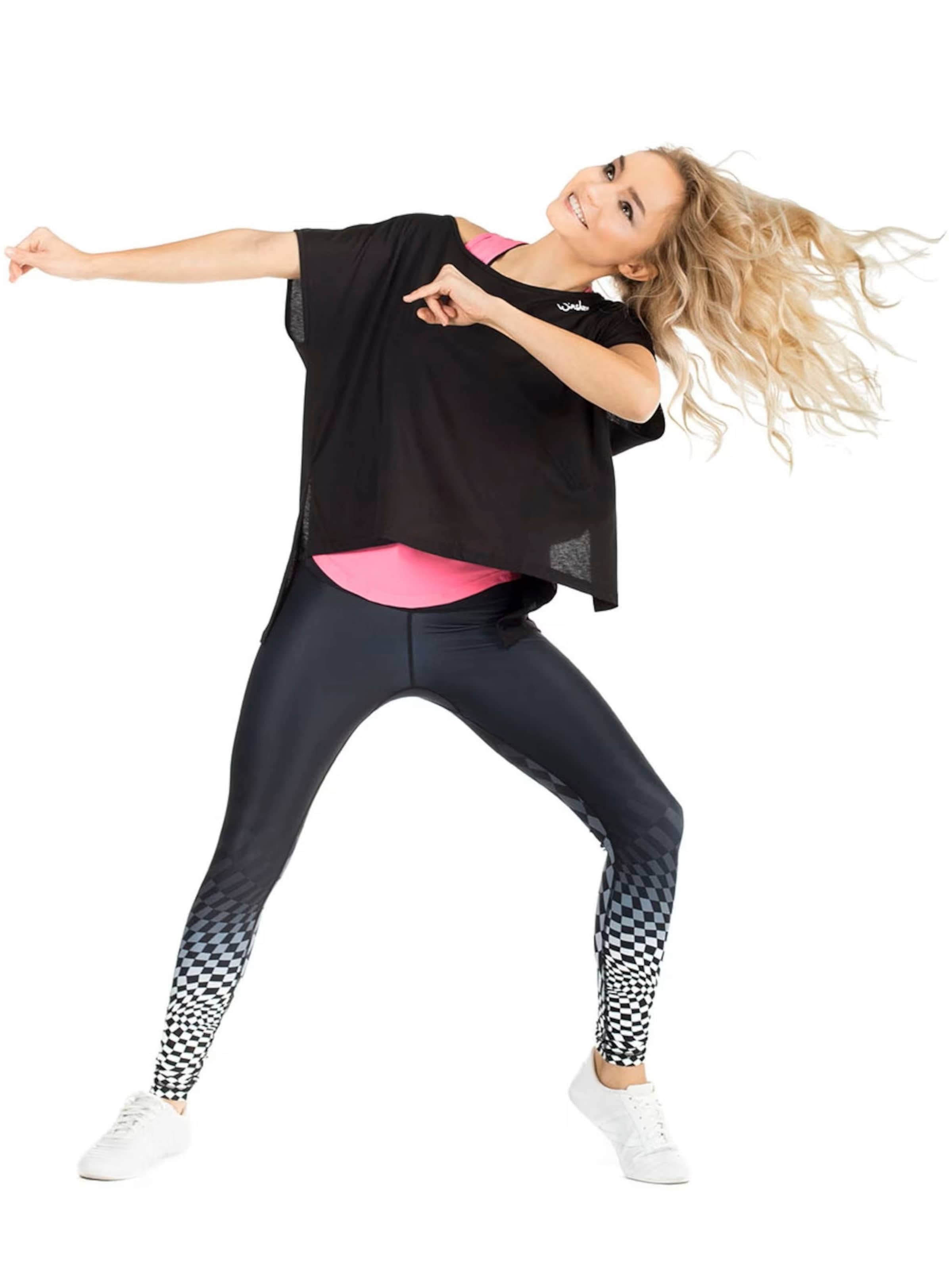 Winshape Top sportowy 'MCT010' w kolorze czarny