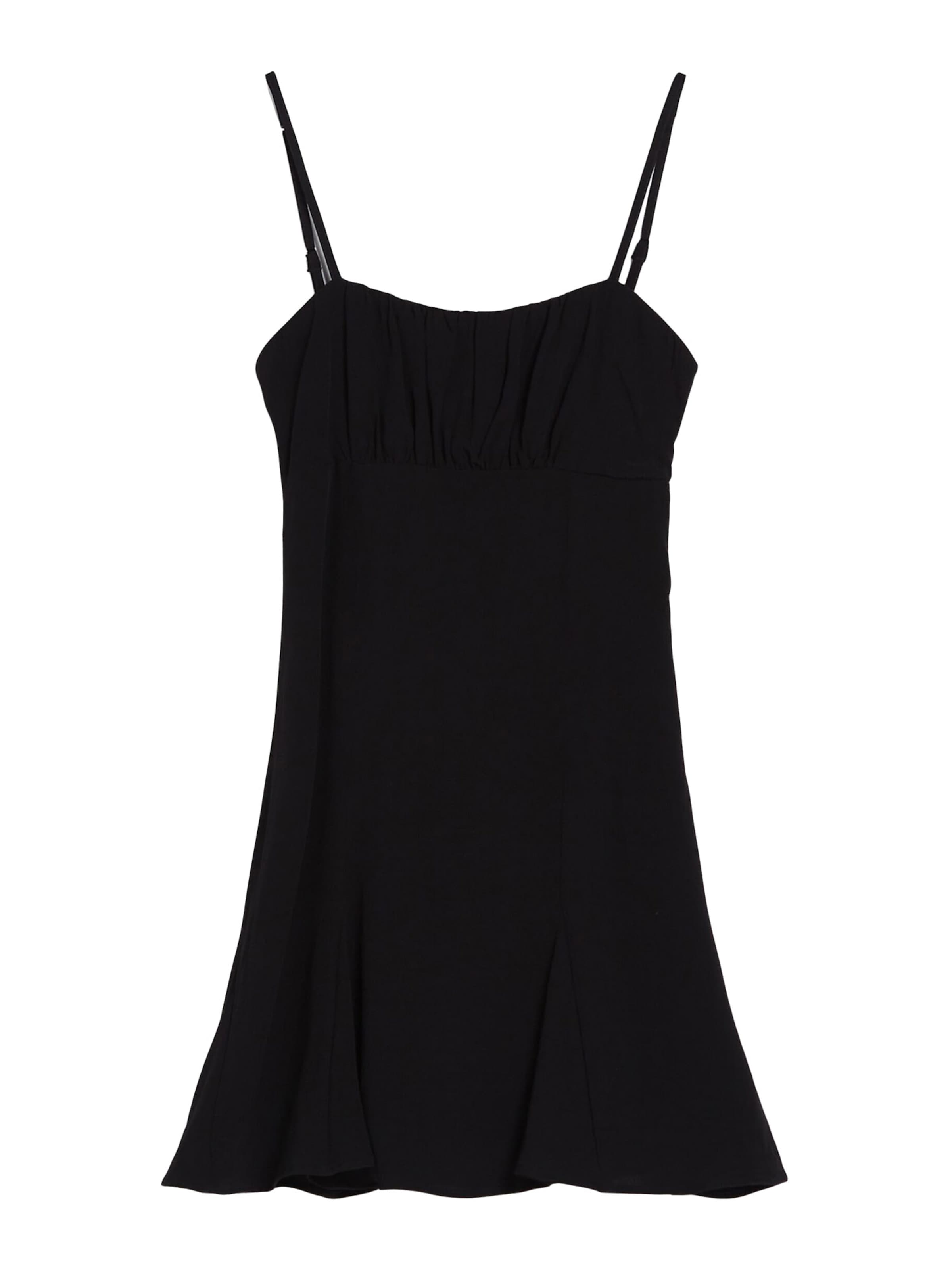 Bershka Nyári ruhák - fekete: elől