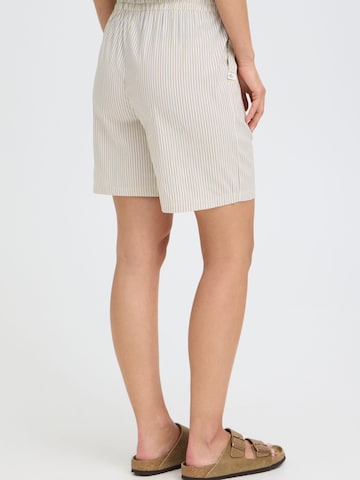 Oxmo - Loosefit Pantalón ' OXFanny ' en beige